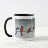 Birds on a Wire Mug マグカップ (左)