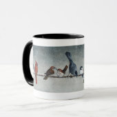 Birds on a Wire Mug マグカップ (正面左)
