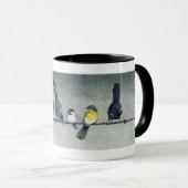 Birds on a Wire Mug マグカップ (正面右)