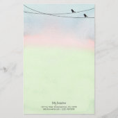 Birds on a wire Personal Stainable (正面)