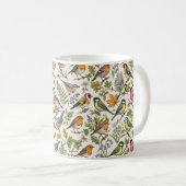Birds Pattern コーヒーマグカップ (正面右)