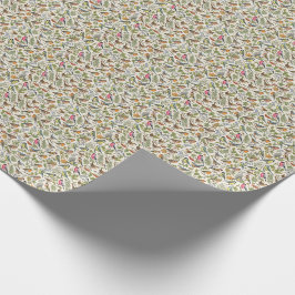 Birds Pattern ラッピングペーパー