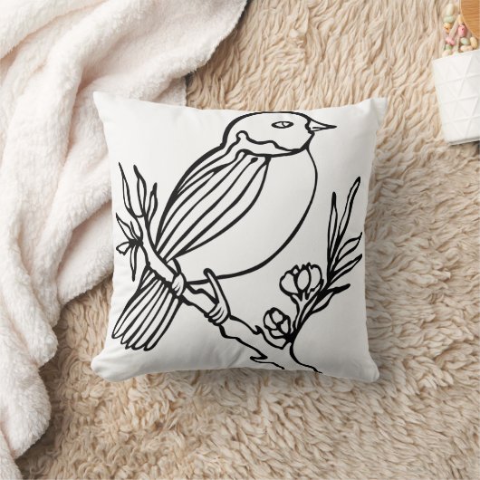 Birds pillows クッション (ブランケット)