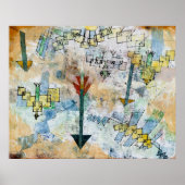 Birds Swooping Down and Arrows ポスター (正面)