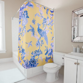 Birds_Toile_Tuscany シャワーカーテン