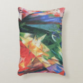 Birds (Vogel)by Franz Marc, Cubism Artヴィンテージ アクセントクッション (正面(垂直))