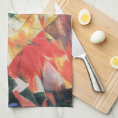 Birds (Vogel)by Franz Marc, Cubism Artヴィンテージ キッチンタオル (四つ折り)