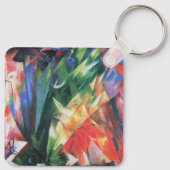 Birds (Vogel)by Franz Marc, Cubism Artヴィンテージ キーホルダー (裏面)
