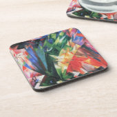 Birds (Vogel)by Franz Marc, Cubism Artヴィンテージ コースター (左側)