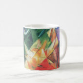 Birds (Vogel)by Franz Marc, Cubism Artヴィンテージ コーヒーマグカップ (正面右)