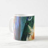 Birds (Vogel)by Franz Marc, Cubism Artヴィンテージ コーヒーマグカップ (正面左)