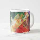 Birds (Vogel)by Franz Marc, Cubism Artヴィンテージ ジャンボコーヒーマグカップ (正面右)