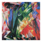 Birds (Vogel)by Franz Marc, Cubism Artヴィンテージ ポスター (正面)