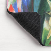Birds (Vogel)by Franz Marc, Cubism Artヴィンテージ マウスパッド (コーナー)