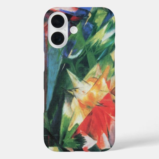 Birds (Vogel)by Franz Marc, Cubism Artヴィンテージ Case-Mate iPhoneケース (裏面)
