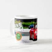 Birdseye、インディアナの近くで時間を運転して下さい コーヒーマグカップ (正面左)