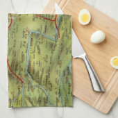 Birdseyesの眺めグレートプレーンズ キッチンタオル (四つ折り)