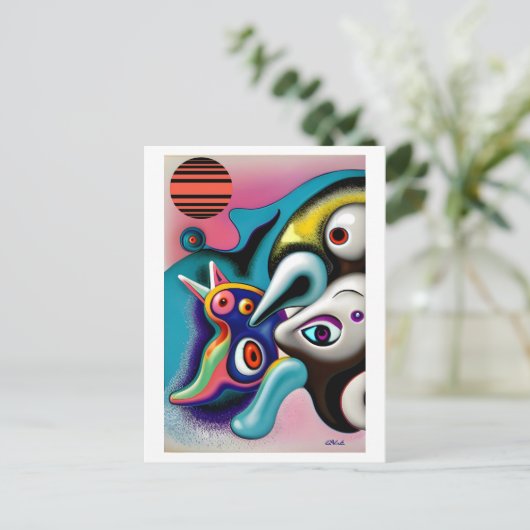 Birdwatching ポストカード (スタンド正面)