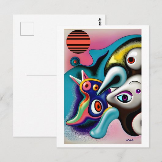 Birdwatching ポストカード (正面/裏面)