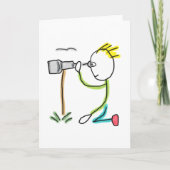 Birdwatching Stickman カード (正面)