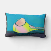 Birdyの明るい枕 ランバークッション (裏面)