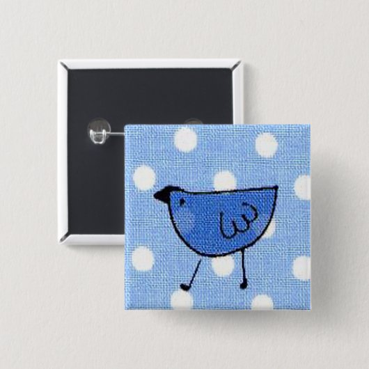 Birdyボタン 缶バッジ (正面&裏面)