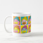 Birdy氏のポップアート コーヒーマグカップ (左)
