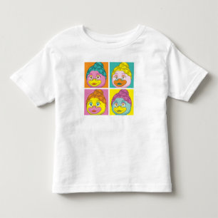 Birdy氏のポップアート トドラーTシャツ
