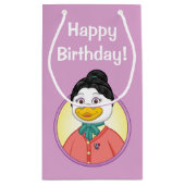 Birdy氏 スモールペーパーバッグ (裏面)