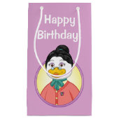 Birdy氏 スモールペーパーバッグ (正面)