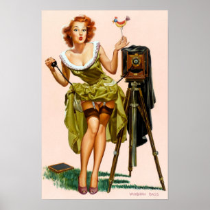 Birdy Pin Up ポスター