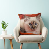 Birmanの神聖な子ネコ クッション (椅子)