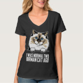 Birman  Birman cat  Birman mom  2 Tシャツ (正面)