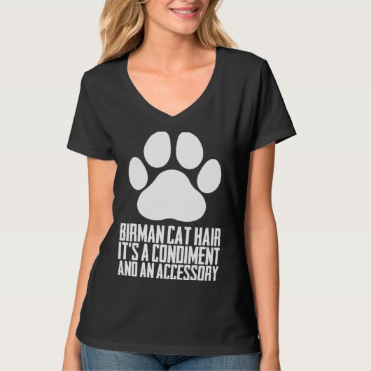 Birman  Birman cat  Birman mom  3 Tシャツ (正面)