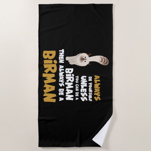 Birman Cat  ビーチタオル (正面)
