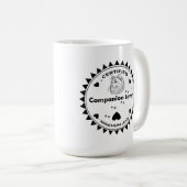 Birman Cat Portrait コーヒーマグカップ (正面右)