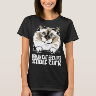 Birman cats Birman Birman子猫6 Tシャツ