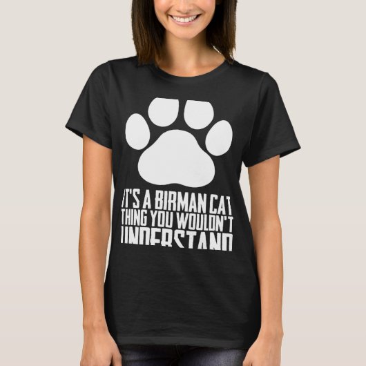 Birman cats Birman Birman Kitten 1 Tシャツ (正面)