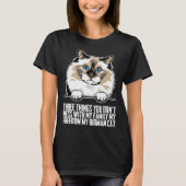 Birman cats  Birman  Birman kitten Tシャツ (正面)