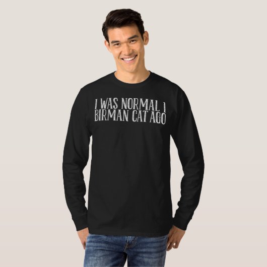 Birman mother Birman dads Birman Tシャツ (正面フル)