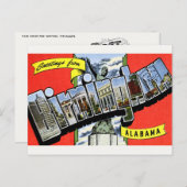 Birminghamからの挨拶ALポストカード ポストカード (正面/裏面)