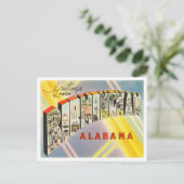 Birmingham, Alabama Vintage Travelからの挨拶 ポストカード (スタンド正面)