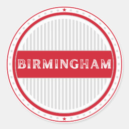 Birmingham City Pride Emblem – English Identity ラウンドシール