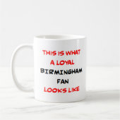 birmingham fan, loyal コーヒーマグカップ (左)