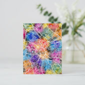 Birmingham United Kingdom City Map ポストカード (スタンド正面)