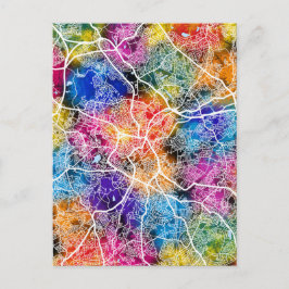 Birmingham United Kingdom City Map ポストカード