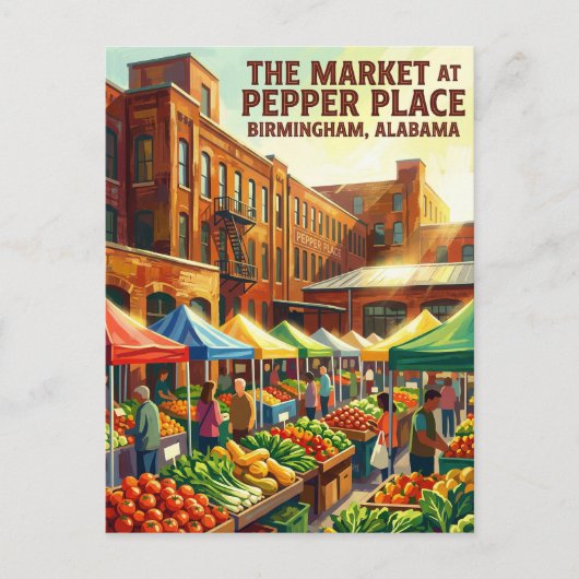 Birmingham USA ポストカード (正面)