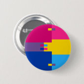 Biromantic Pansexual Pin 缶バッジ (正面&裏面)