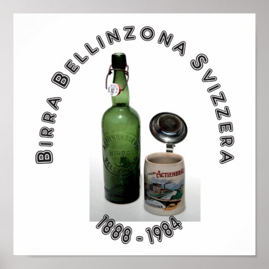 Birra Bellinzona Svizzzeraポスター ポスター (正面)