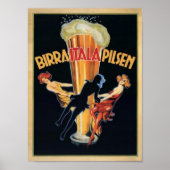 Birra Itala Pilsen ポスター (正面)
